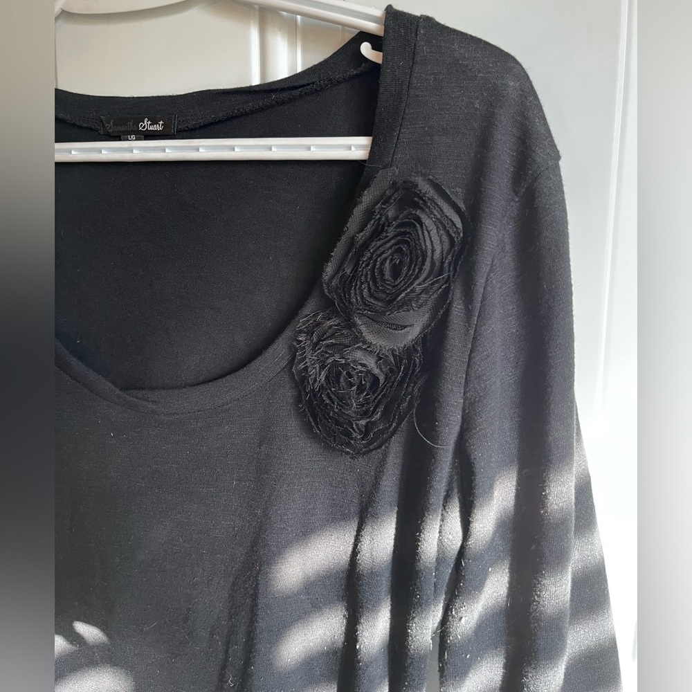 Samantha Stuart | Black Blouse